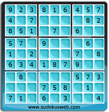 Sudoku de Nivel Muy Fácil