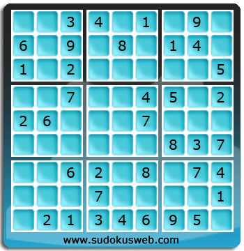 Sudoku von einfacher höhe