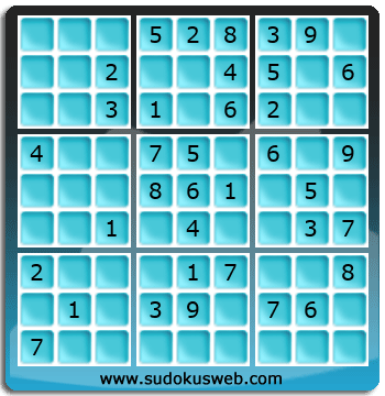 Sudoku von einfacher höhe