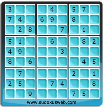 Nivel Facil de Sudoku