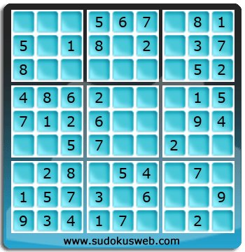 Nivel Muito Facil de Sudoku