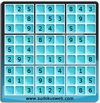 Nivel Muito Facil de Sudoku