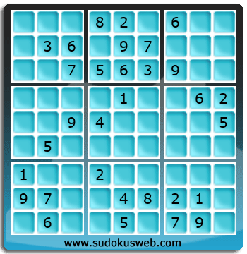 Sudoku von mittelmässiger höhe