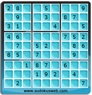 Sudoku von einfacher höhe