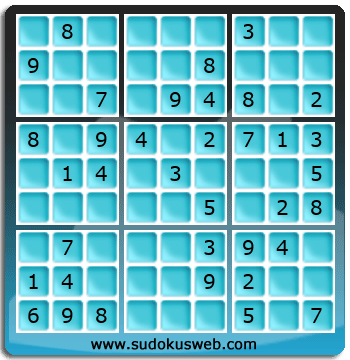 Nivel Facil de Sudoku