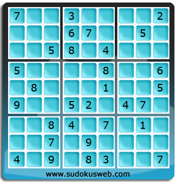 Sudoku von mittelmässiger höhe Sudoku von mittelmässiger höhe