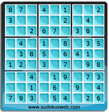 Sudoku von sehr einfacher höhe