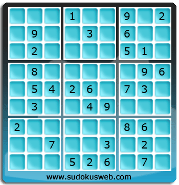 Sudoku von mittelmässiger höhe