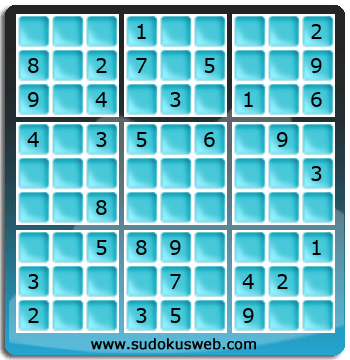 Sudoku von mittelmässiger höhe Sudoku von mittelmässiger höhe