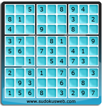 Sudoku de Niveau Très Facile