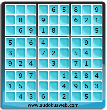 Sudoku von sehr einfacher höhe