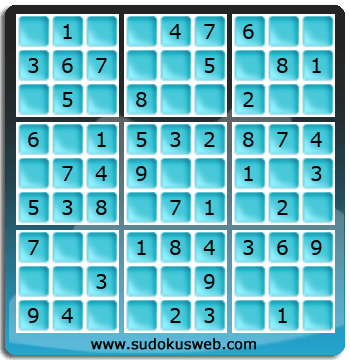 Nivel Muito Facil de Sudoku