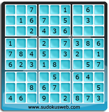 Sudoku von sehr einfacher höhe