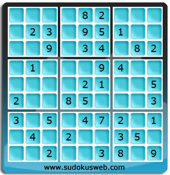 Sudoku von einfacher höhe