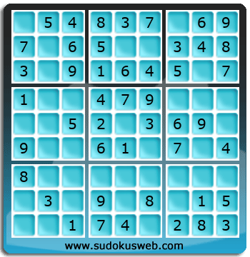 Sudoku von sehr einfacher höhe