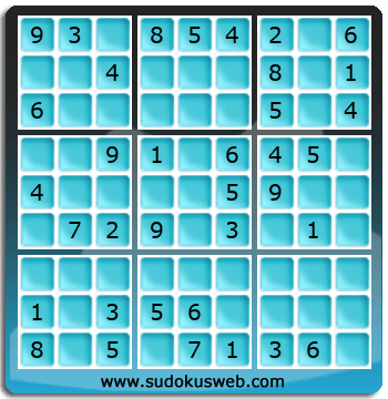 Sudoku von einfacher höhe