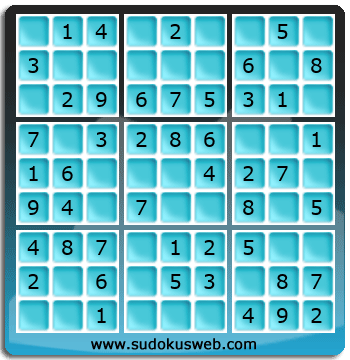 Sudoku de Nivel Muy Fácil