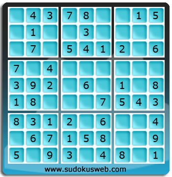 Sudoku von sehr einfacher höhe