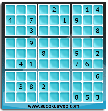 Sudoku von schwieriger höhe