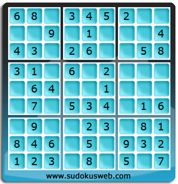 Nivel Muito Facil de Sudoku