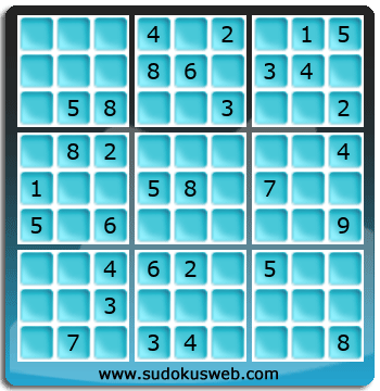 Sudoku von mittelmässiger höhe