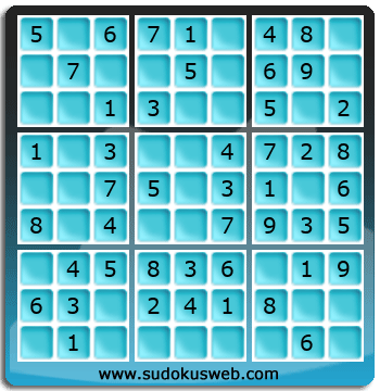 Sudoku de Niveau Très Facile