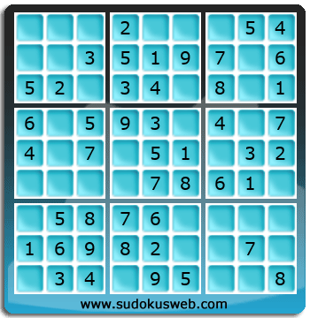 Sudoku von sehr einfacher höhe