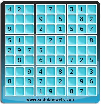 Sudoku von sehr einfacher höhe