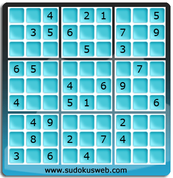 Sudoku von mittelmässiger höhe