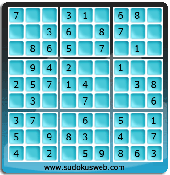 Sudoku de Nivell Molt Fàcil