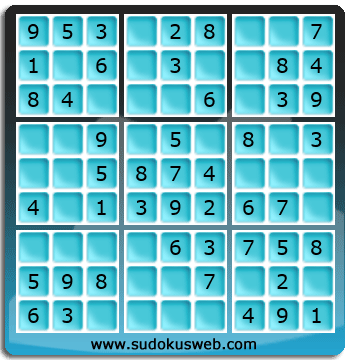 Sudoku de Niveau Très Facile Sudoku de Niveau Très Facile
