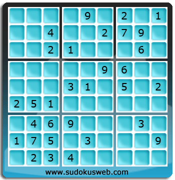 Sudoku von mittelmässiger höhe