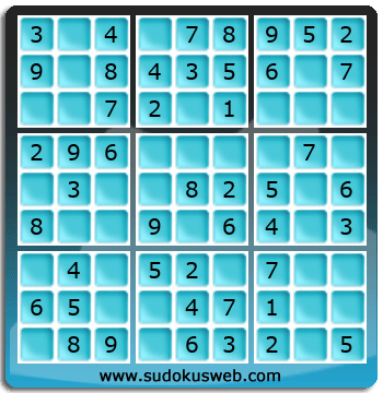 Sudoku von sehr einfacher höhe