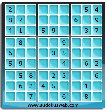 Nivel Facil de Sudoku