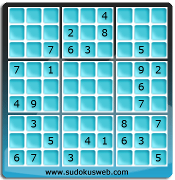 Sudoku von Fachmännischer höhe