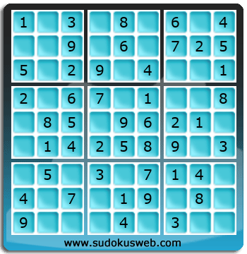 Sudoku de Nivel Muy Fácil