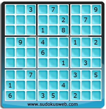 Sudoku von Fachmännischer höhe