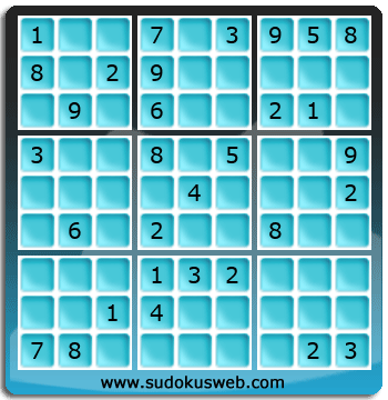 Sudoku von mittelmässiger höhe