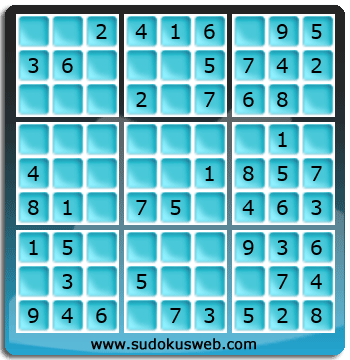 Sudoku von sehr einfacher höhe