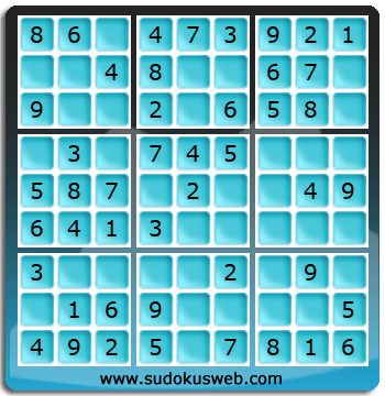 Sudoku von sehr einfacher höhe