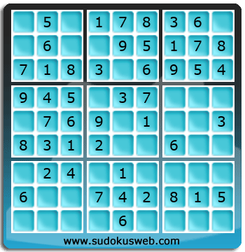 Sudoku de Niveau Très Facile