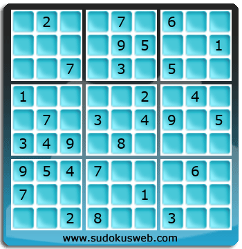 Sudoku von mittelmässiger höhe