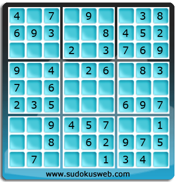 Sudoku de Niveau Très Facile