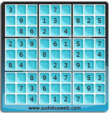 Nivel Muito Facil de Sudoku