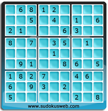 Sudoku von einfacher höhe