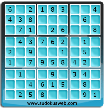 Sudoku de Niveau Très Facile