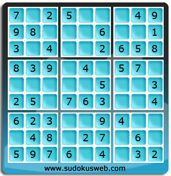 Sudoku de Niveau Très Facile