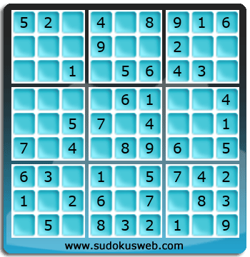 Nivel Muito Facil de Sudoku