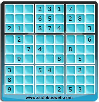 Sudoku von mittelmässiger höhe Sudoku von mittelmässiger höhe