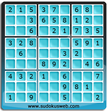 Sudoku de Nivel Muy Fácil